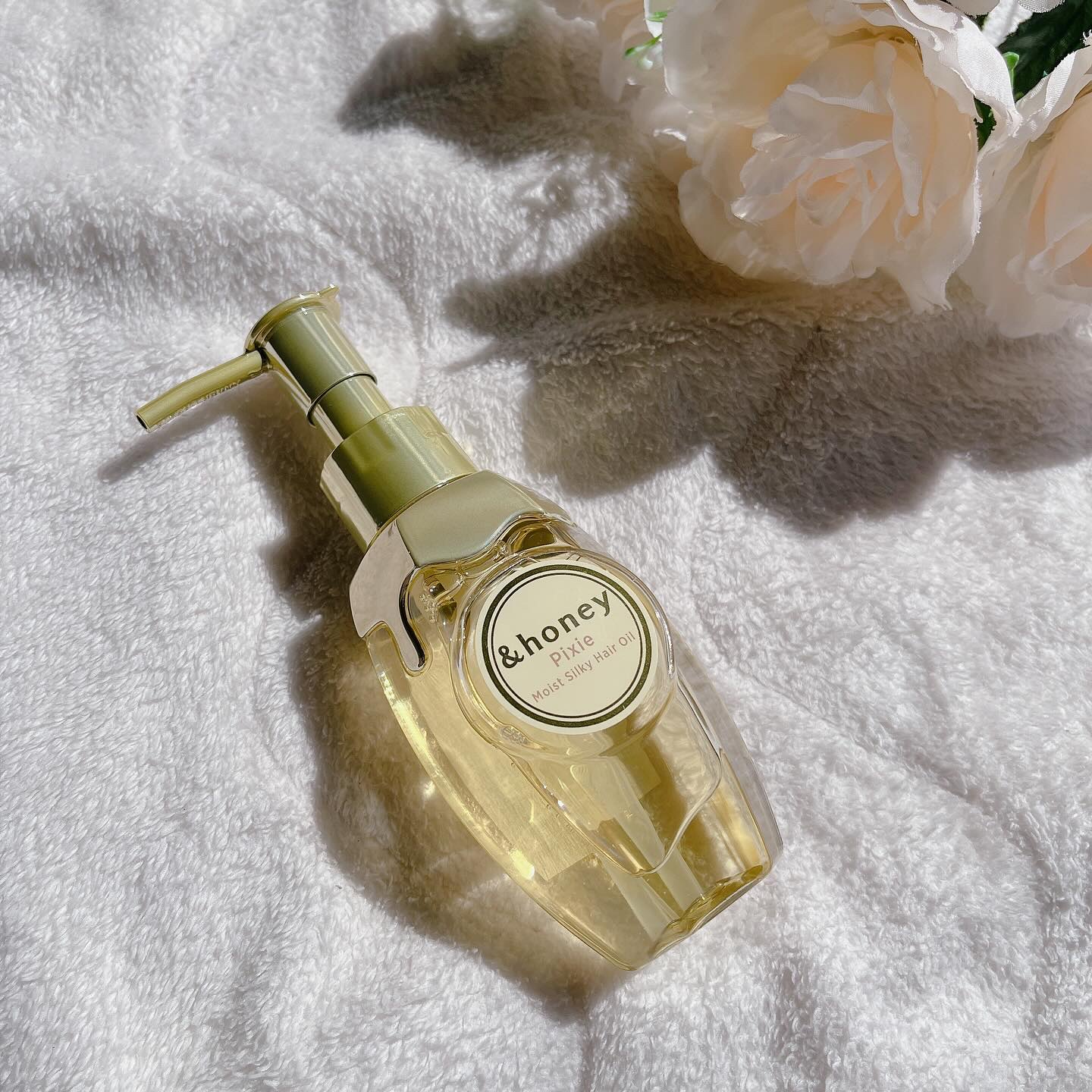 アンドハニー ピクシー モイストシルキー ヘアオイル3.0/&honey/ヘアオイルを使ったクチコミ（1枚目）
