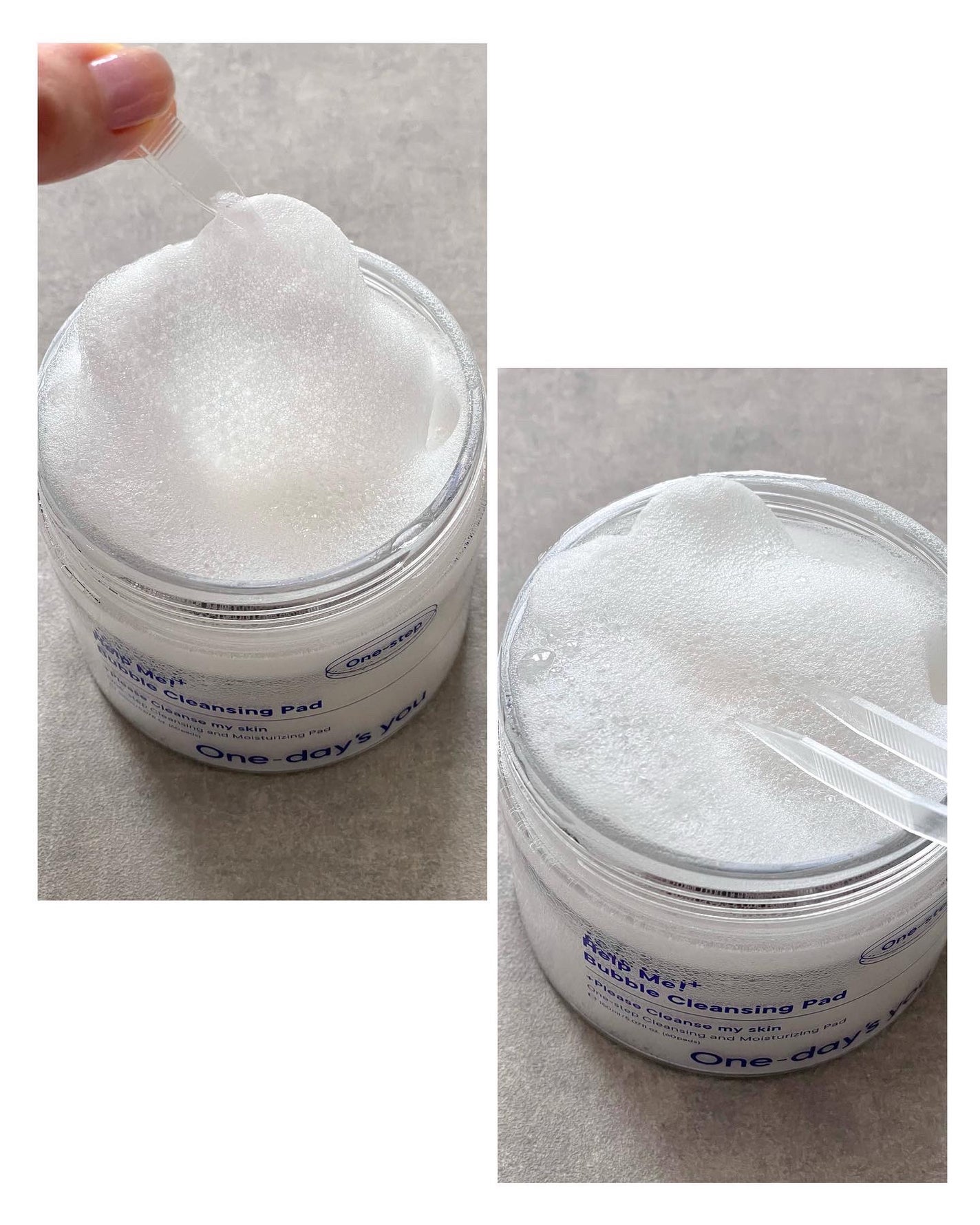 バブルクレンジングパッド/One-day's you/クレンジングシートを使ったクチコミ(3枚目)
