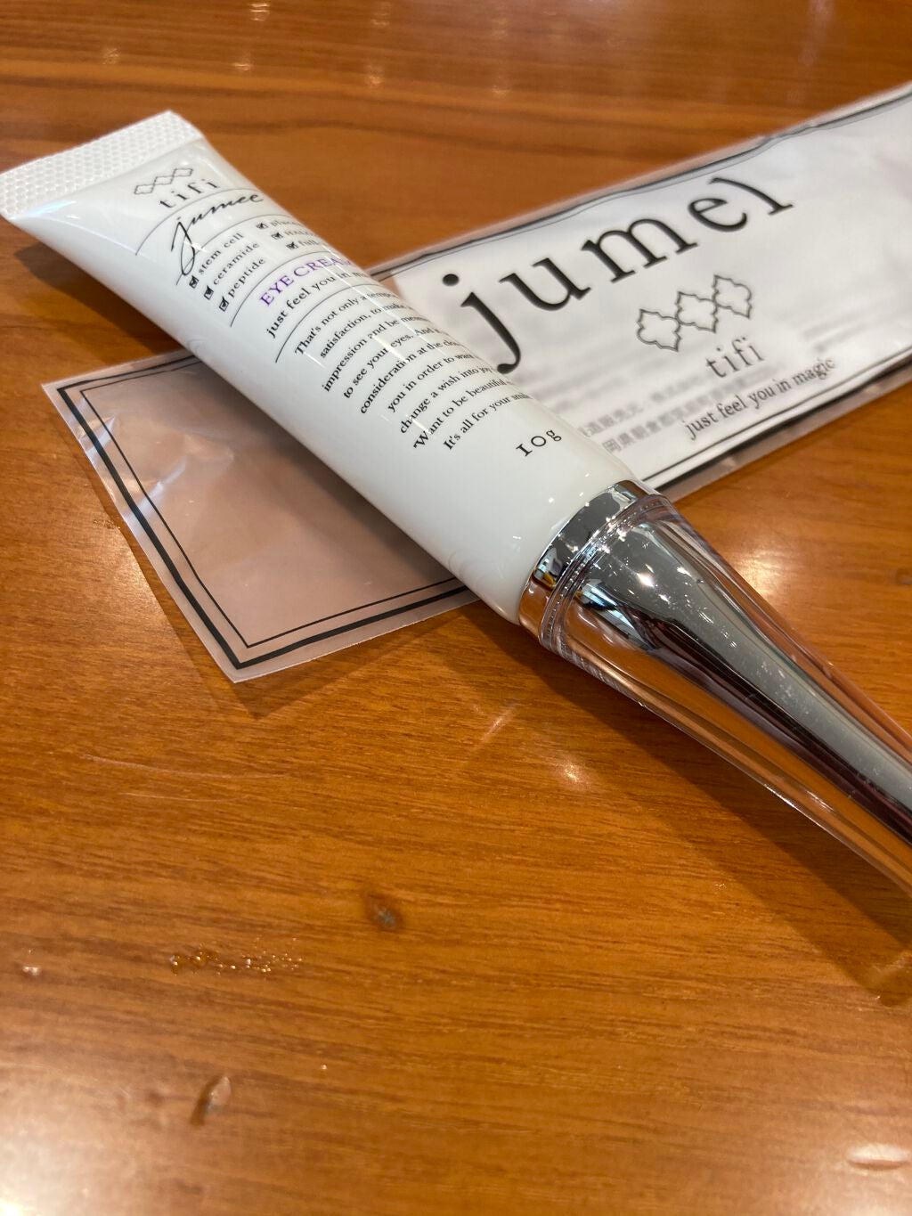 ジュメル アイクリーム/Jumel(ジュメル)/アイケア・アイクリームを使ったクチコミ(2枚目)