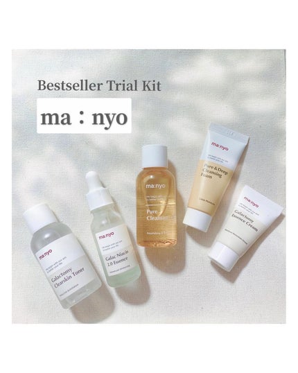 ma:nyo Hello Kit (jp)/manyo/スキンケアキットを使ったクチコミ(1枚目)