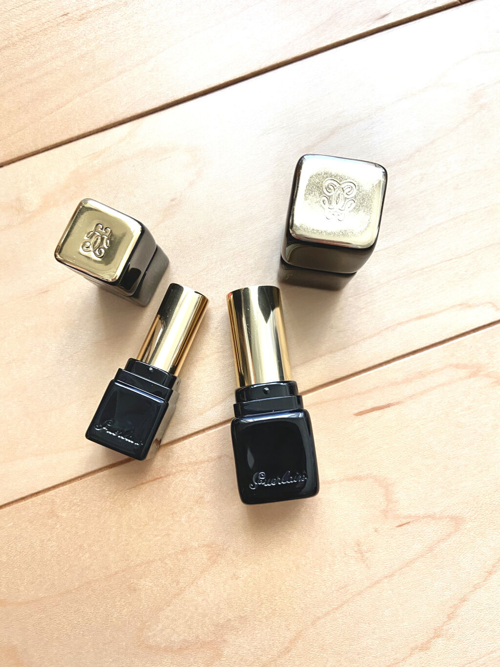 キスキス サテン 344セクシー コーラル/GUERLAIN/口紅を使ったクチコミ（3枚目）