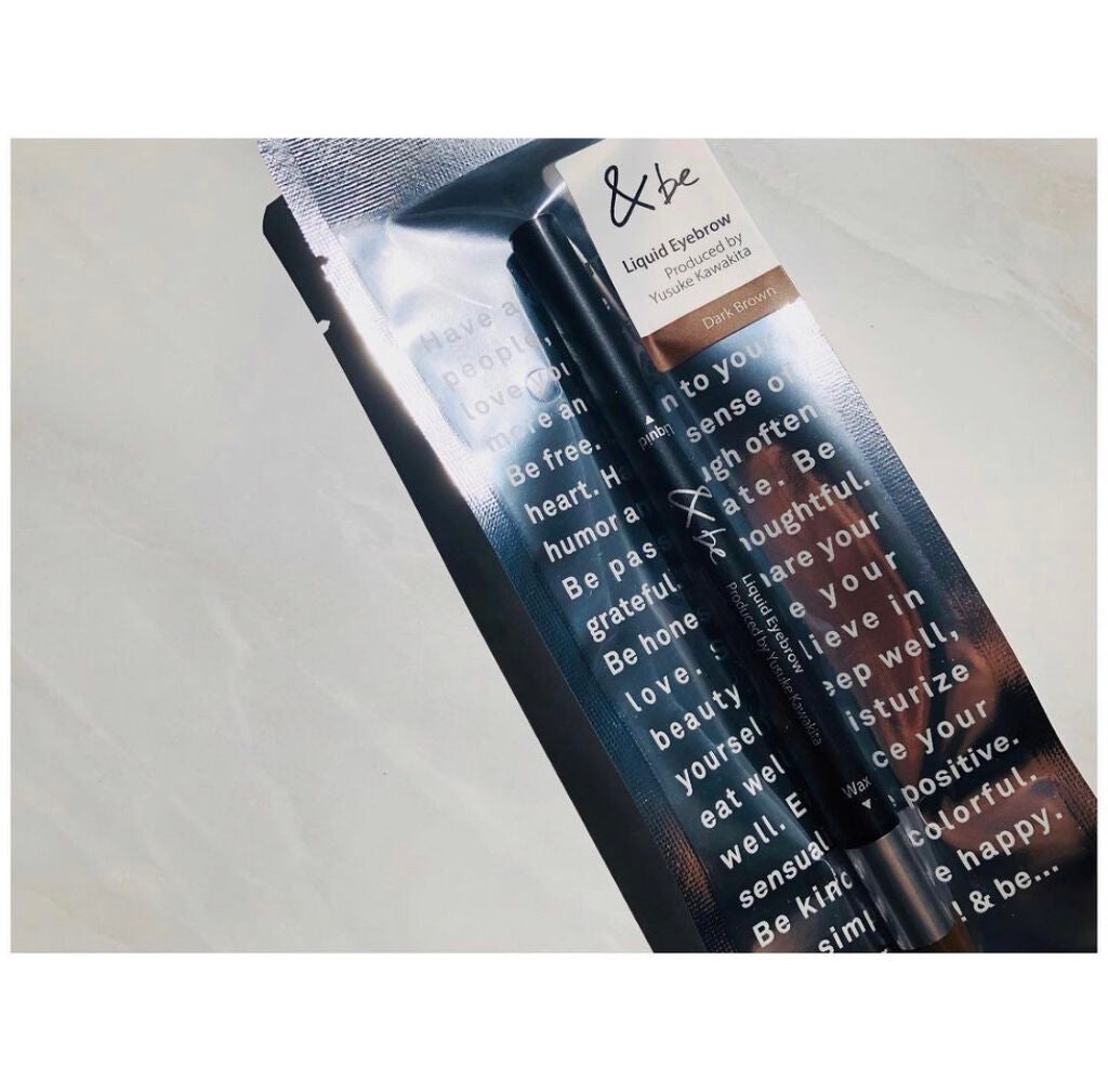 リキッドアイブロウ/&be/リキッドアイブロウを使ったクチコミ(1枚目)