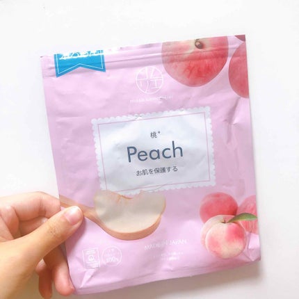 ジャパンギャルズ マスクソムリエ 桃のクチコミ「🍑Peach ソムリエマスク🍑
使い切りパック!
10枚も入って500円はとても安いのですが、.....」(1枚目)