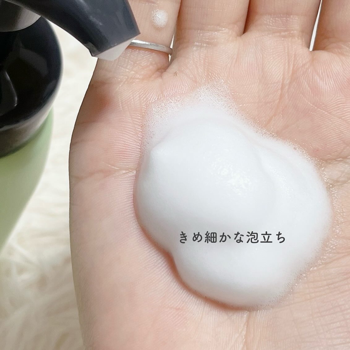 ロゼット洗顔サボン スムースウォッシュ[泡洗顔料]/ロゼット/泡洗顔を使ったクチコミ（3枚目）