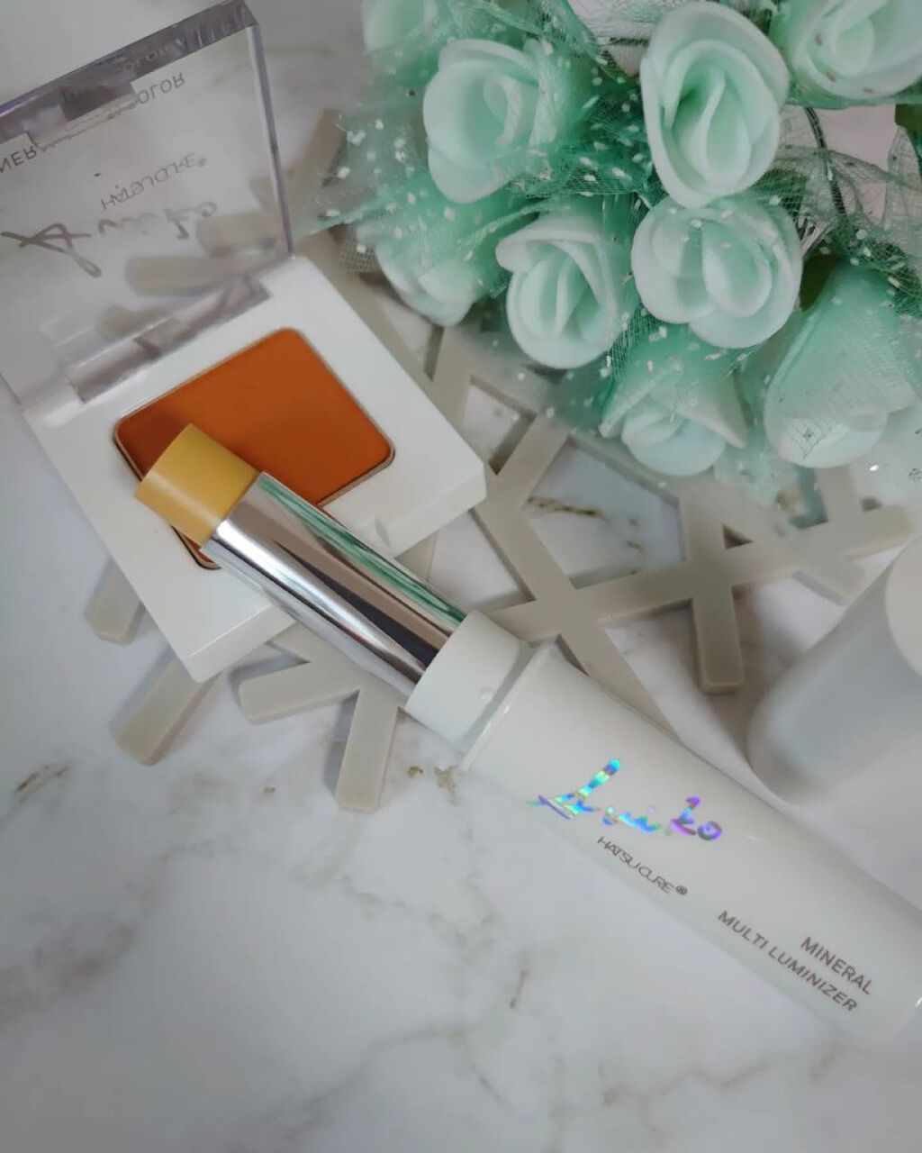 ミネラルマルチルミナイザー/SUIKO HATSUCURE/スティックハイライトを使ったクチコミ（3枚目）