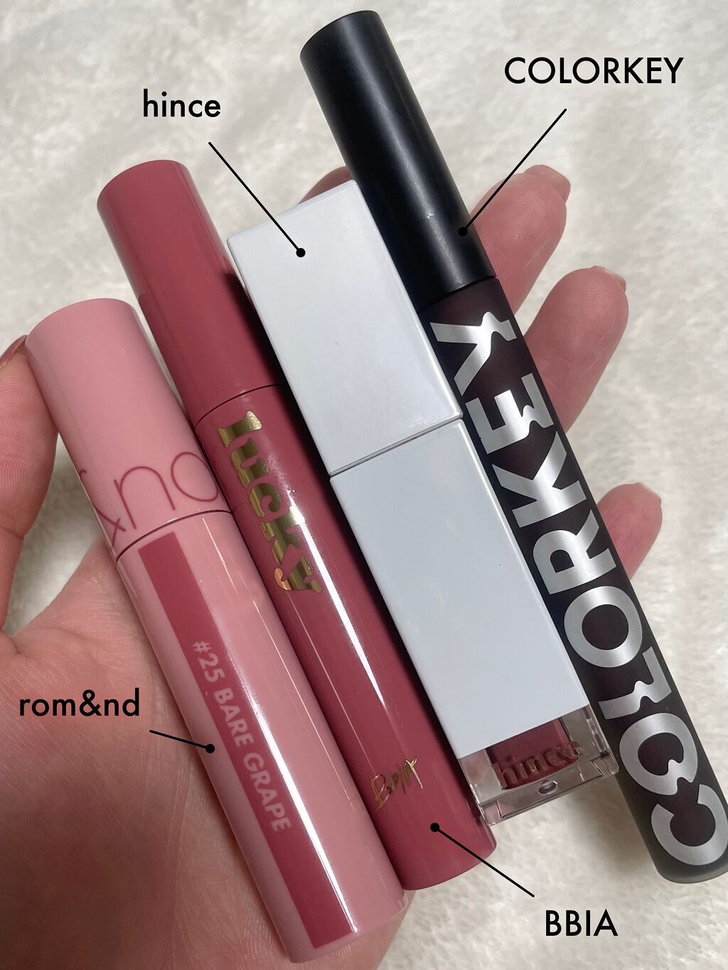 ムードインハンサーリキッドグロウ/hince/口紅を使ったクチコミ（1枚目）