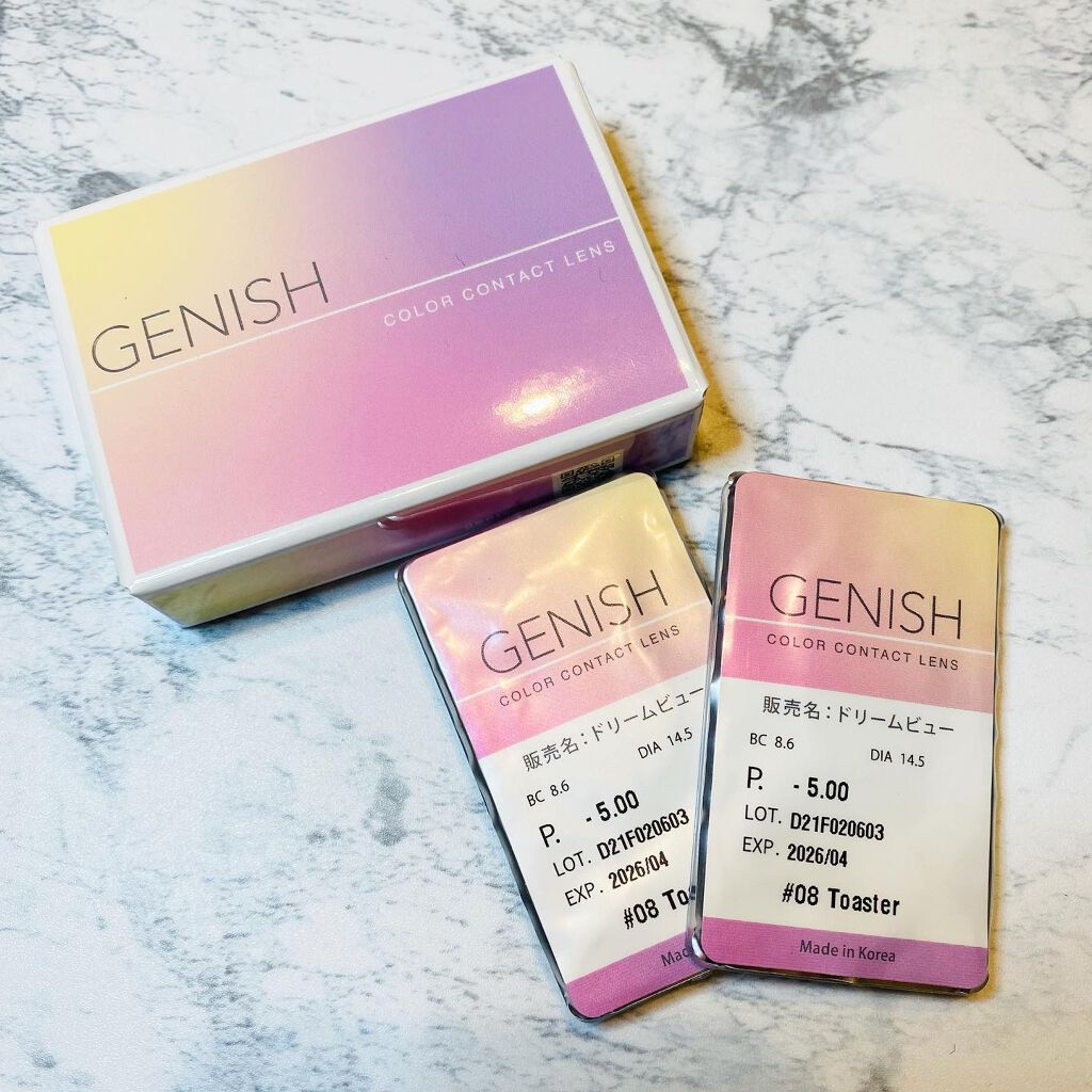 GENISH/株式会社ビューフロンティア/カラーコンタクトレンズを使ったクチコミ（3枚目）