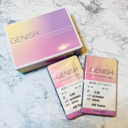 GENISH/株式会社ビューフロンティア/カラーコンタクトレンズを使ったクチコミ(3枚目)
