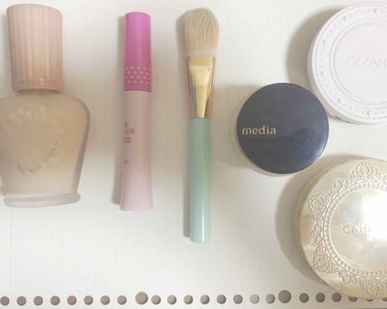 【旧品】マシュマロフィニッシュパウダー/キャンメイク/プレストパウダーを使ったクチコミ(2枚目)