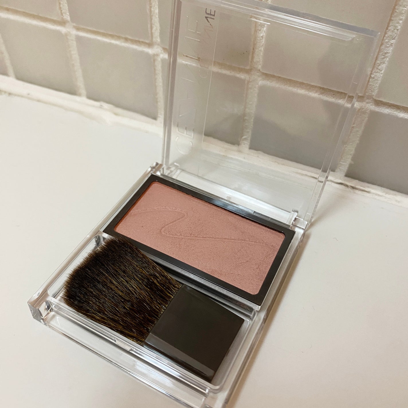 チークブラッシュ/CEZANNE/パウダーチークを使ったクチコミ(1枚目)