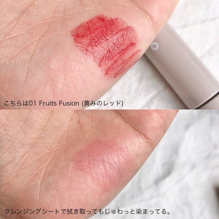 ワンデイ アートメイク ルージュ/FASIO/口紅を使ったクチコミ(5枚目)