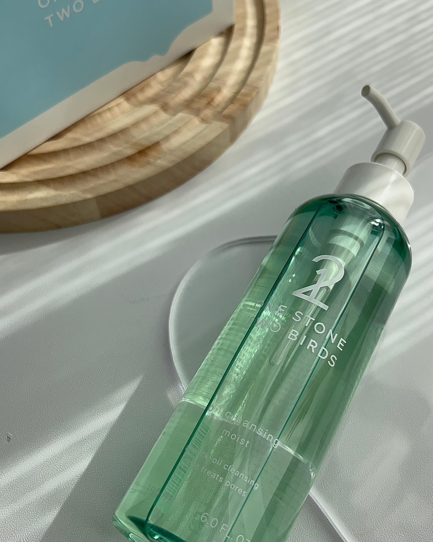 スキンケアオイルクレンジング モイスト 180mL/ONE STONE TWO BIRDS/オイルクレンジングを使ったクチコミ（2枚目）