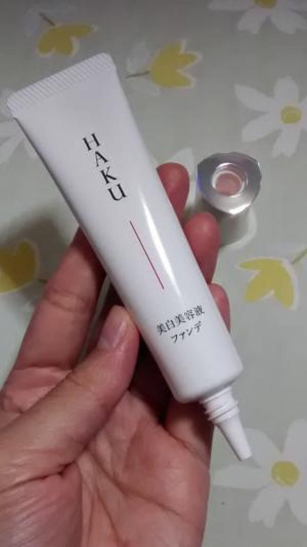 薬用 美白美容液ファンデ/HAKU/クリーム・エマルジョンファンデーションを使ったクチコミ(1枚目)