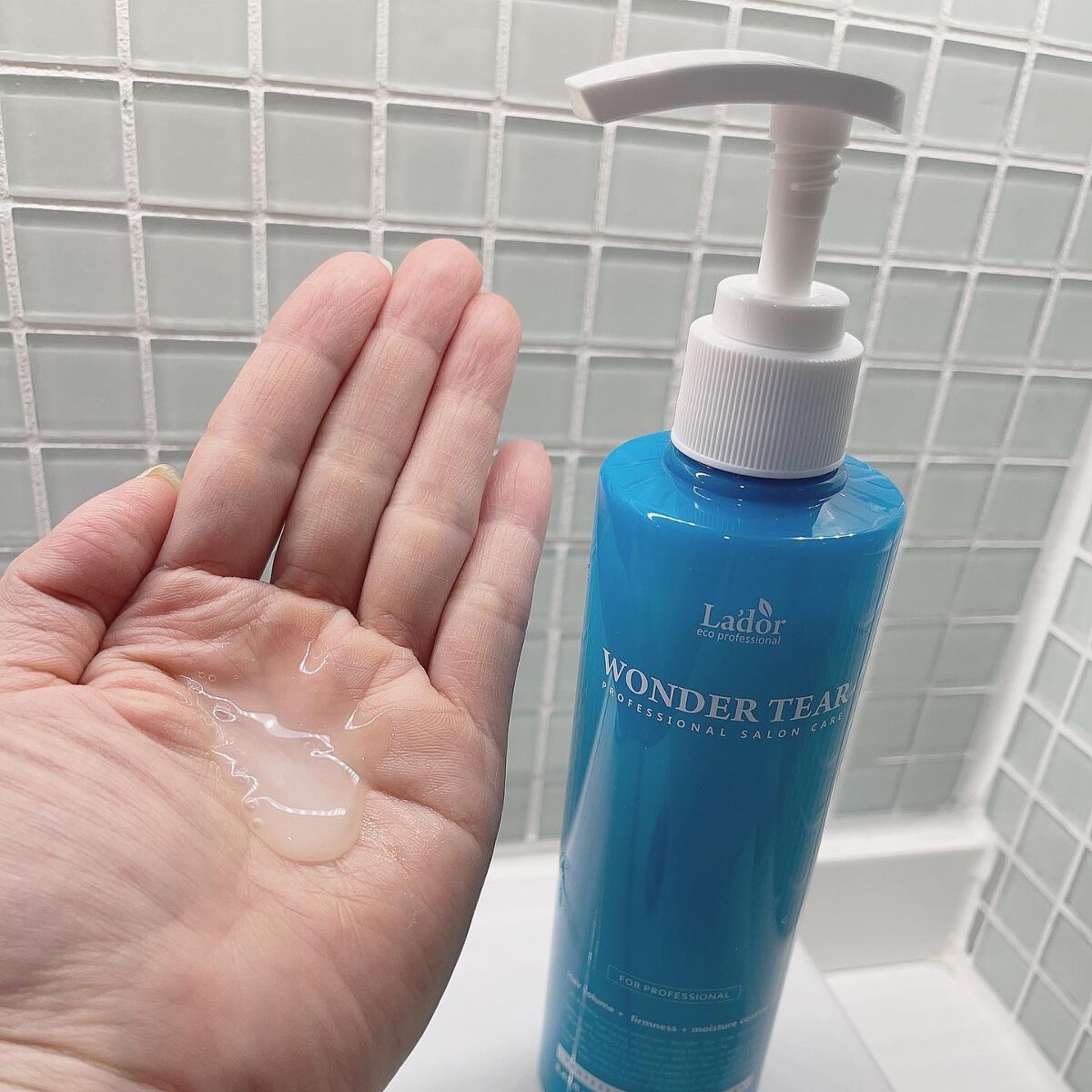 WONDER BALM/La'dor/洗い流すヘアトリートメントを使ったクチコミ(4枚目)