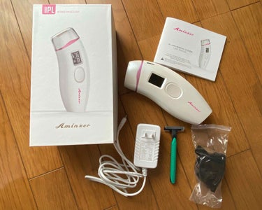 こんにちは
今日は初めてAmazonで買ったIPL光脱毛器のレビューしていきます！

--------ｷﾘﾄﾘ線--------
Aminzer IPL光脱毛器

最近ムダ毛を無くして綺麗になりたいと思