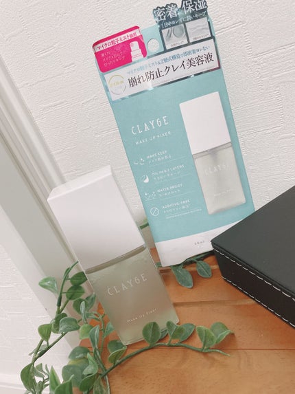 メイクアップフィクサー/CLAYGE/フィックスミストを使ったクチコミ(4枚目)
