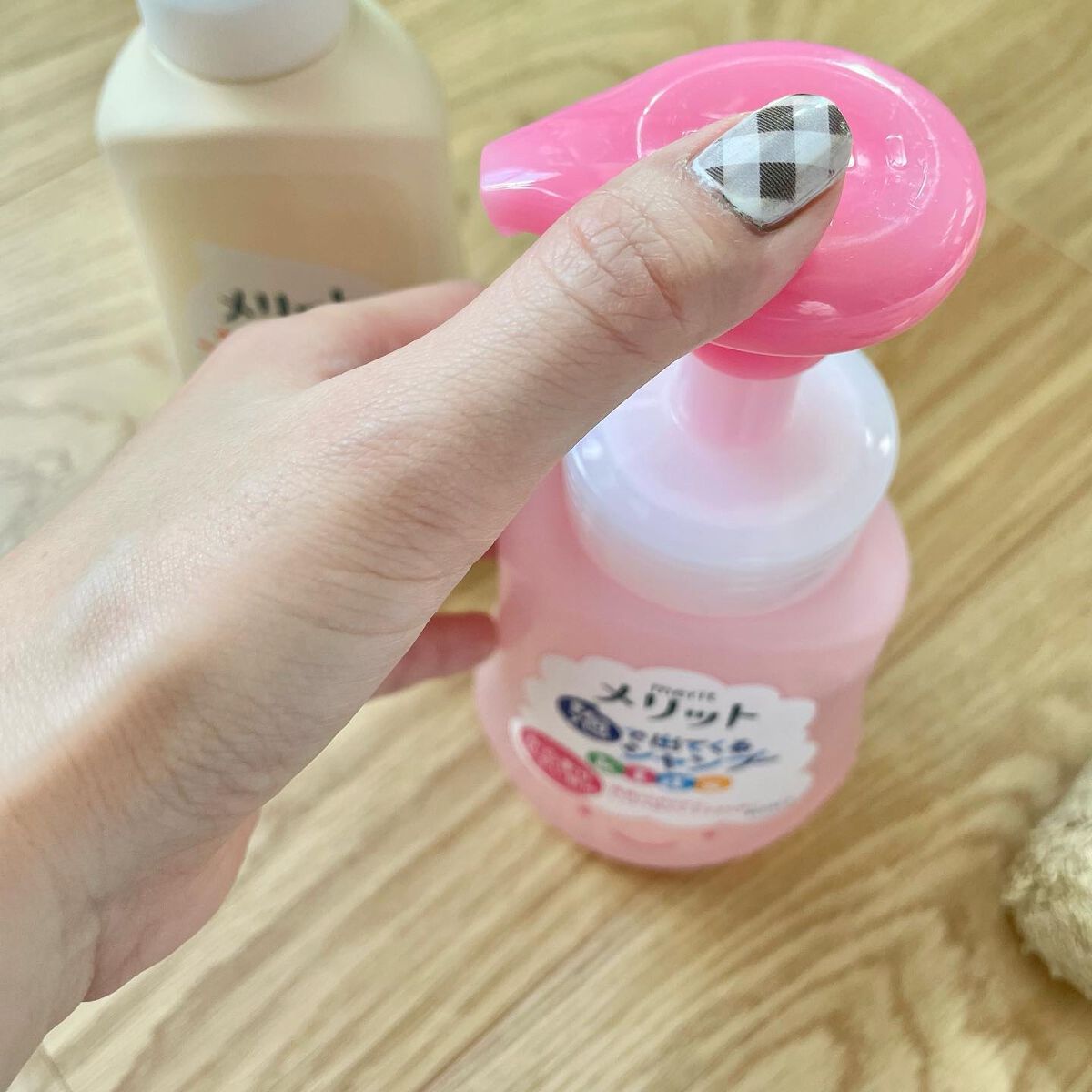 泡で出てくるシャンプーキッズ　からまりやすい髪用/メリット/市販シャンプーを使ったクチコミ（3枚目）