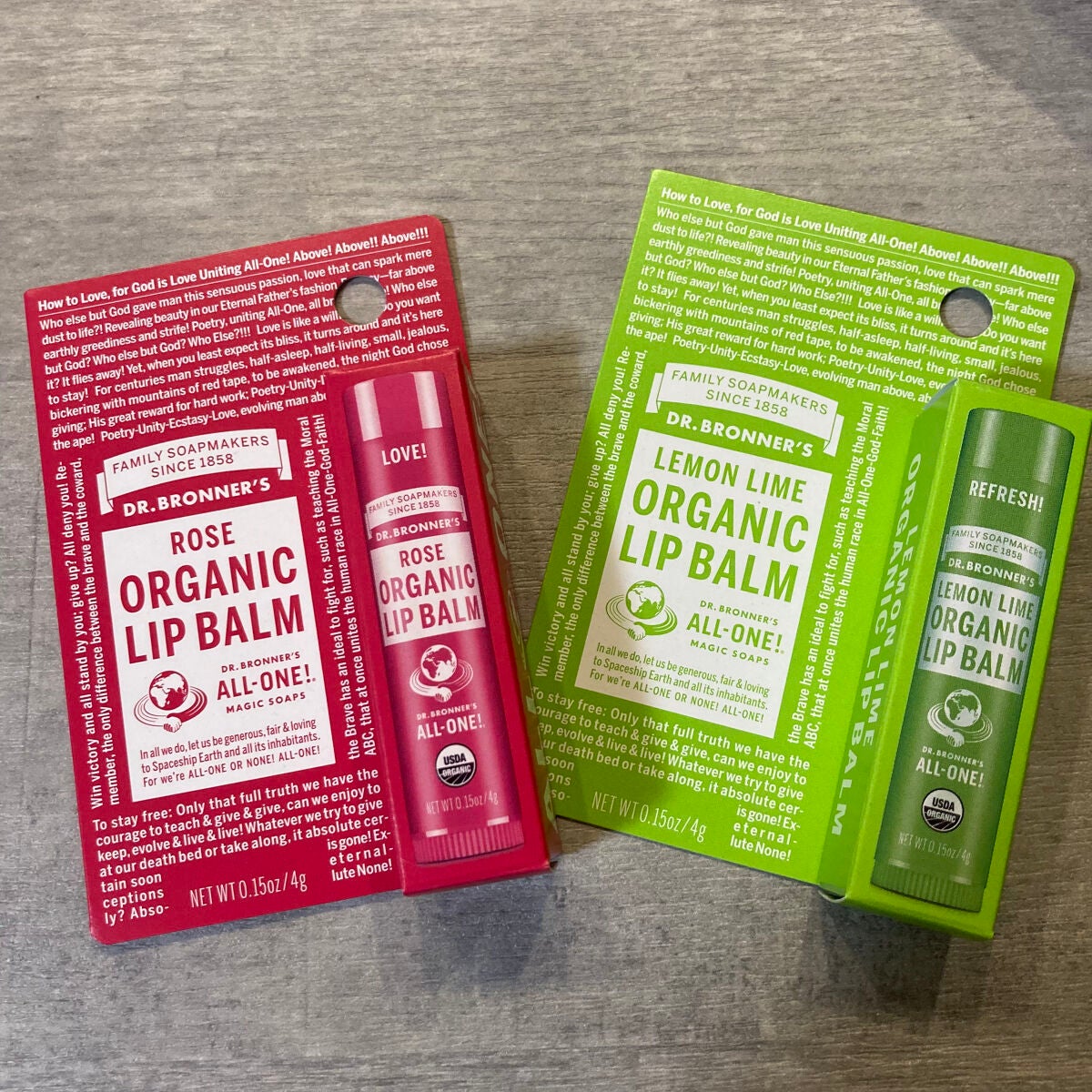 マジック オーガニックリップバーム/ドクターブロナー/リップバームを使ったクチコミ(1枚目)