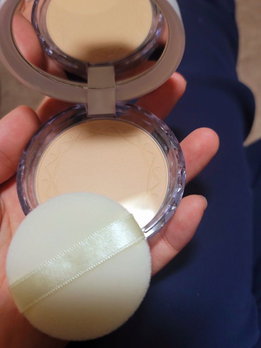 UVクリアフェイスパウダー/CEZANNE/プレストパウダーを使ったクチコミ(1枚目)