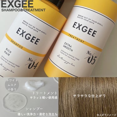 エグジー シャンプー／トリートメント トリートメント 400g/EXGEE/シャンプー・コンディショナーを使ったクチコミ（2枚目）