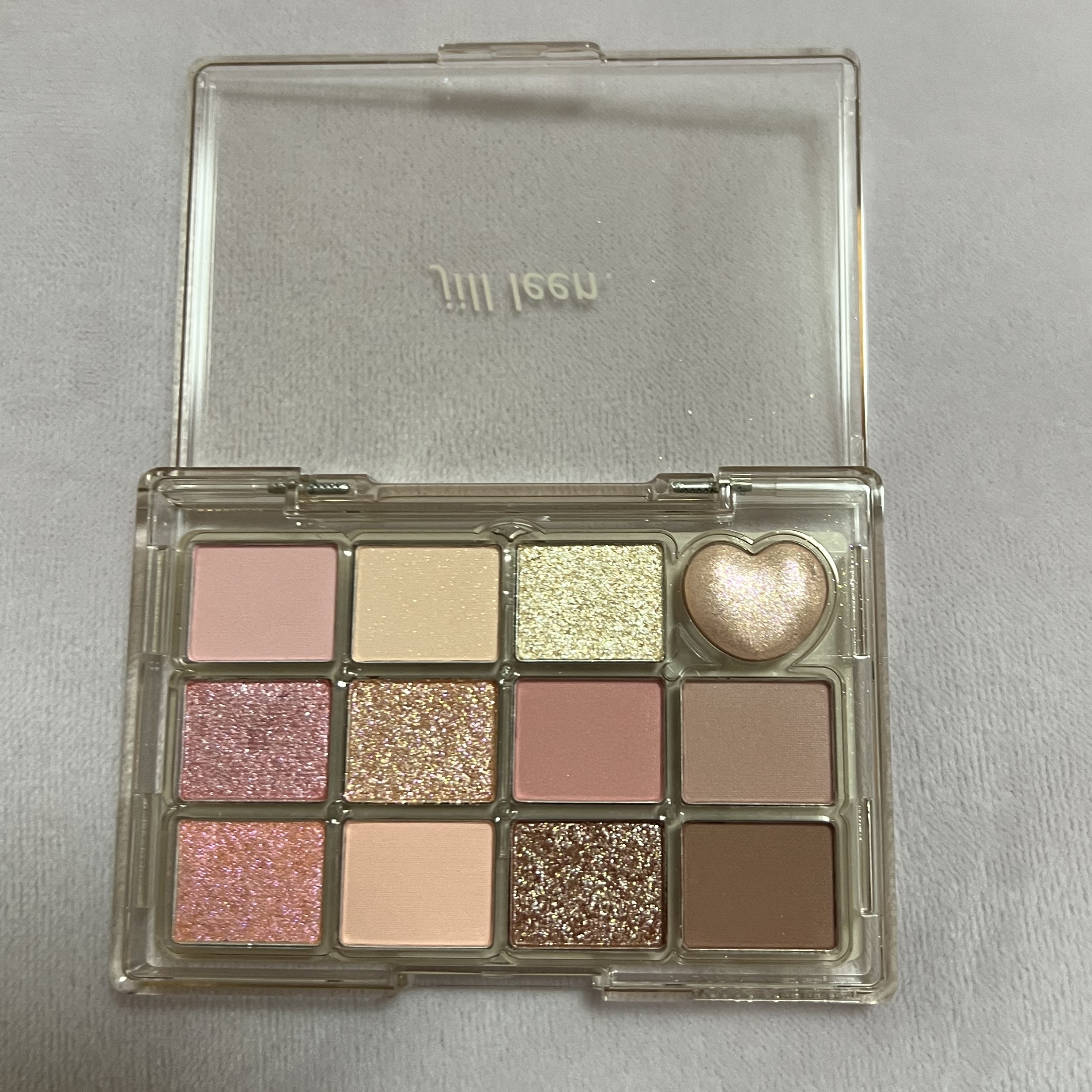 シャイニング12色ミニアイシャドウパレット HT05/jill leen./アイシャドウパレットを使ったクチコミ（1枚目）