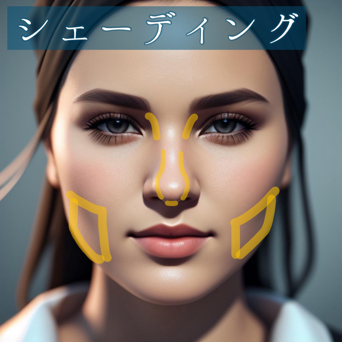 ケイト デザイニングアイブロウ3D/KATE/パウダーアイブロウを使ったクチコミ（3枚目）