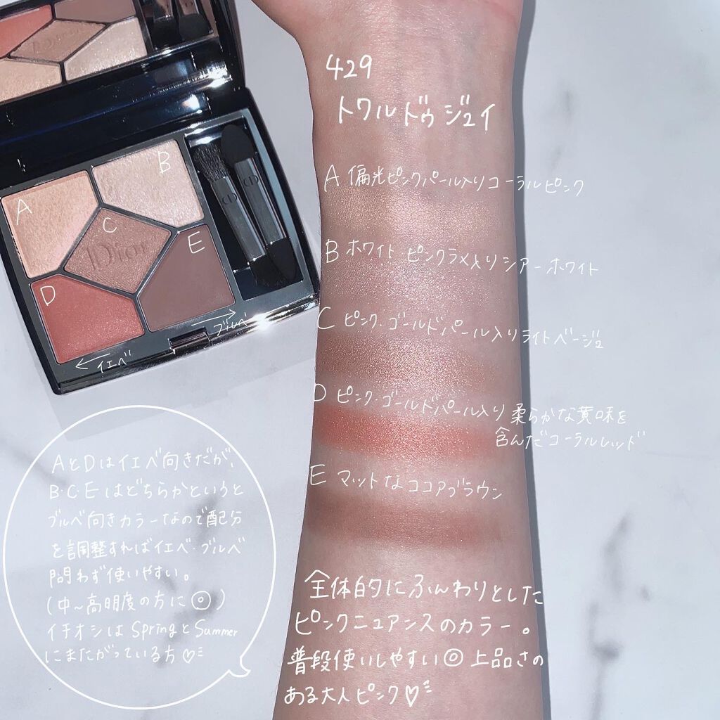 【旧】サンク クルール クチュール/Dior/アイシャドウパレットを使ったクチコミ（3枚目）