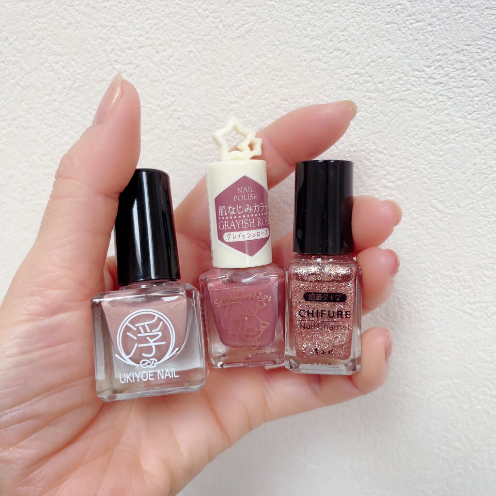 ネイル エナメル 細筆タイプ/ちふれ/マニキュアを使ったクチコミ(3枚目)