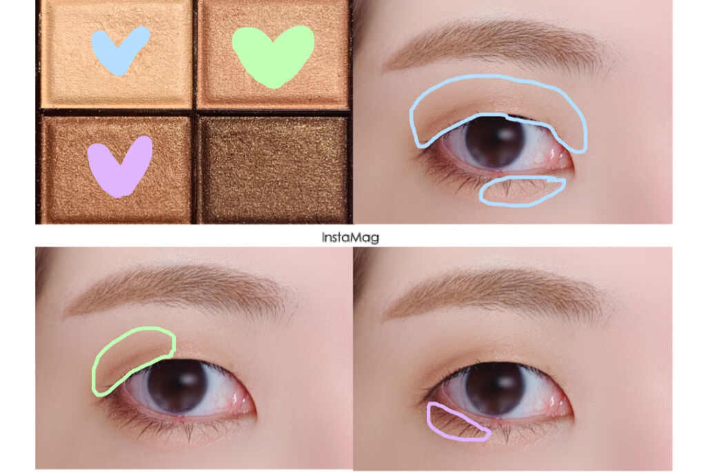 リシェ カラーリング アイブロウパウダー/Visée/パウダーアイブロウを使ったクチコミ（3枚目）