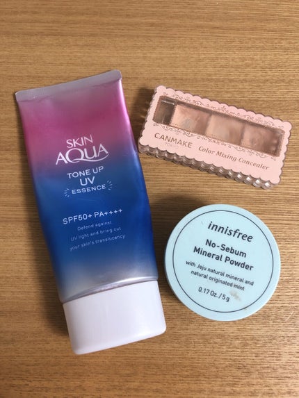 カラーミキシングコンシーラー/キャンメイク/パレットコンシーラーを使ったクチコミ(1枚目)