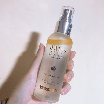 ダルバ ホワイトトリュフファーストスプレーセラム/ダルバ/ミスト状化粧水を使ったクチコミ(3枚目)