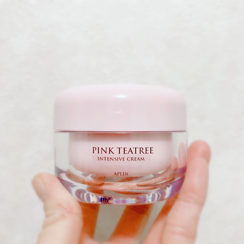 ピンクティーツリークリーム/APLIN/フェイスクリームを使ったクチコミ(2枚目)