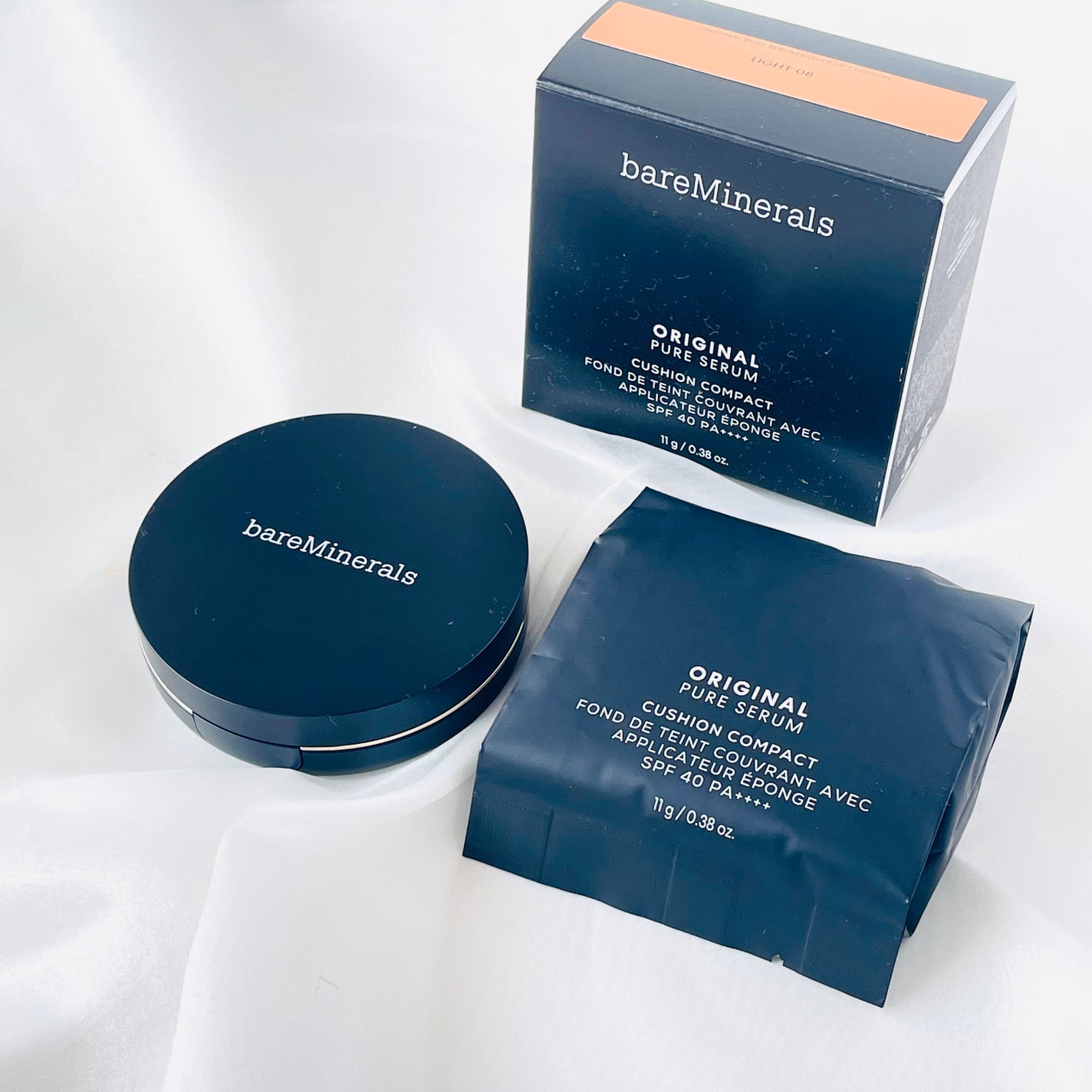 オリジナル ピュア セラム カバーアップ クッション/bareMinerals/クッションファンデーションを使ったクチコミ(6枚目)