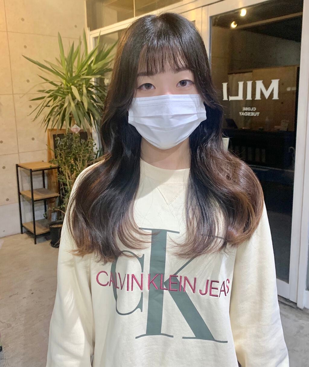 ゆうくん on LIPS 「韓国人のように髪型にしたいおくれ毛がほしい方必見🇰🇷❗️【顔周..」(3枚目)