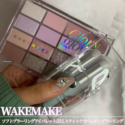 ソフトブラーリングアイパレット/wakemake/アイシャドウパレットを使ったクチコミ(1枚目)