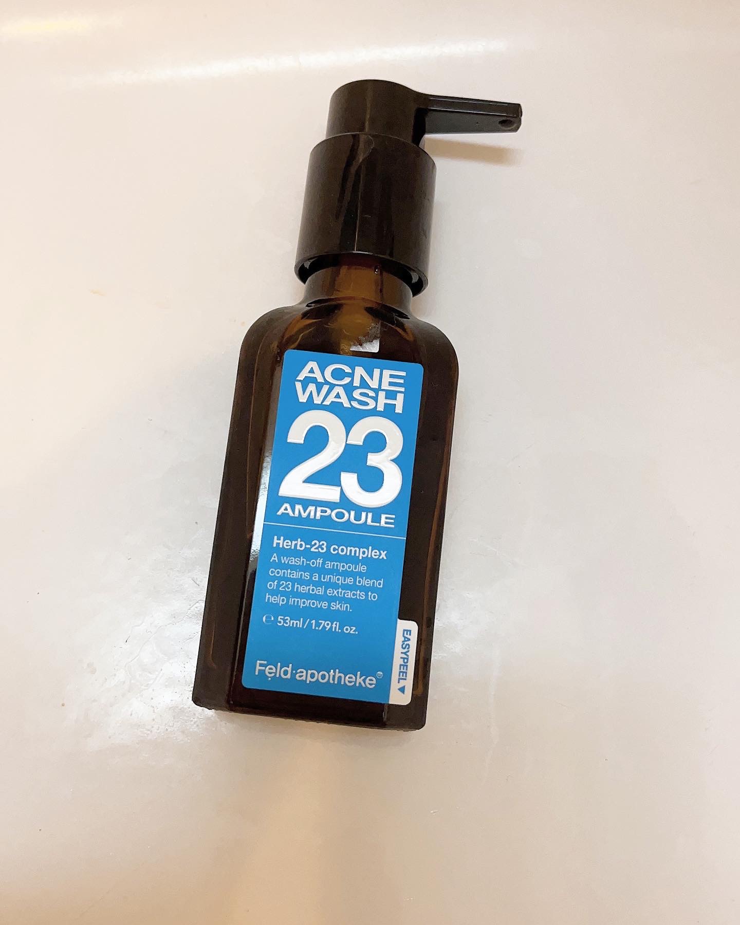 アクネウォッシュ23アンプル/Feld Apotheke/美容液を使ったクチコミ（3枚目）