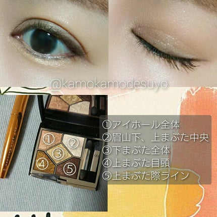 サンク クルール クチュール<ゴールデン ナイツ>/Dior/アイシャドウパレットを使ったクチコミ(2枚目)