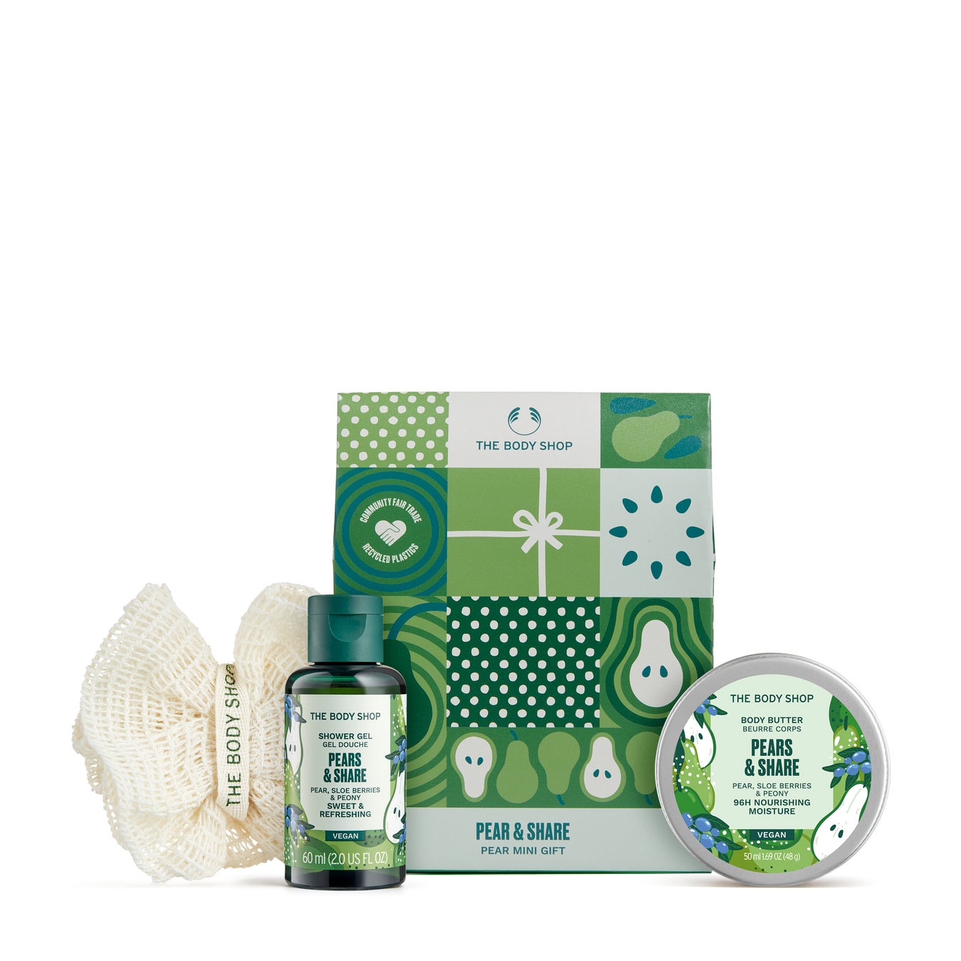THE BODY SHOP 「Pears & Share」ミニボディケアギフト PE