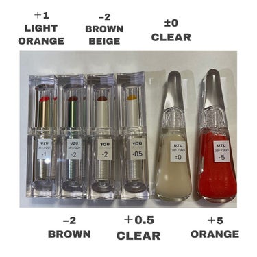 38℃/99℉ LIPSTICK  ＜YOU＞ +0.5　CLEAR/UZU BY FLOWFUSHI/口紅を使ったクチコミ（2枚目）