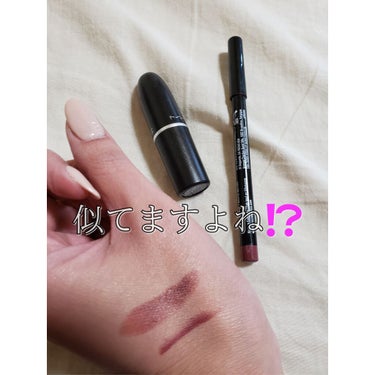 スリムペンシルリップライナー/NYX Professional Makeup/リップライナーを使ったクチコミ（3枚目）