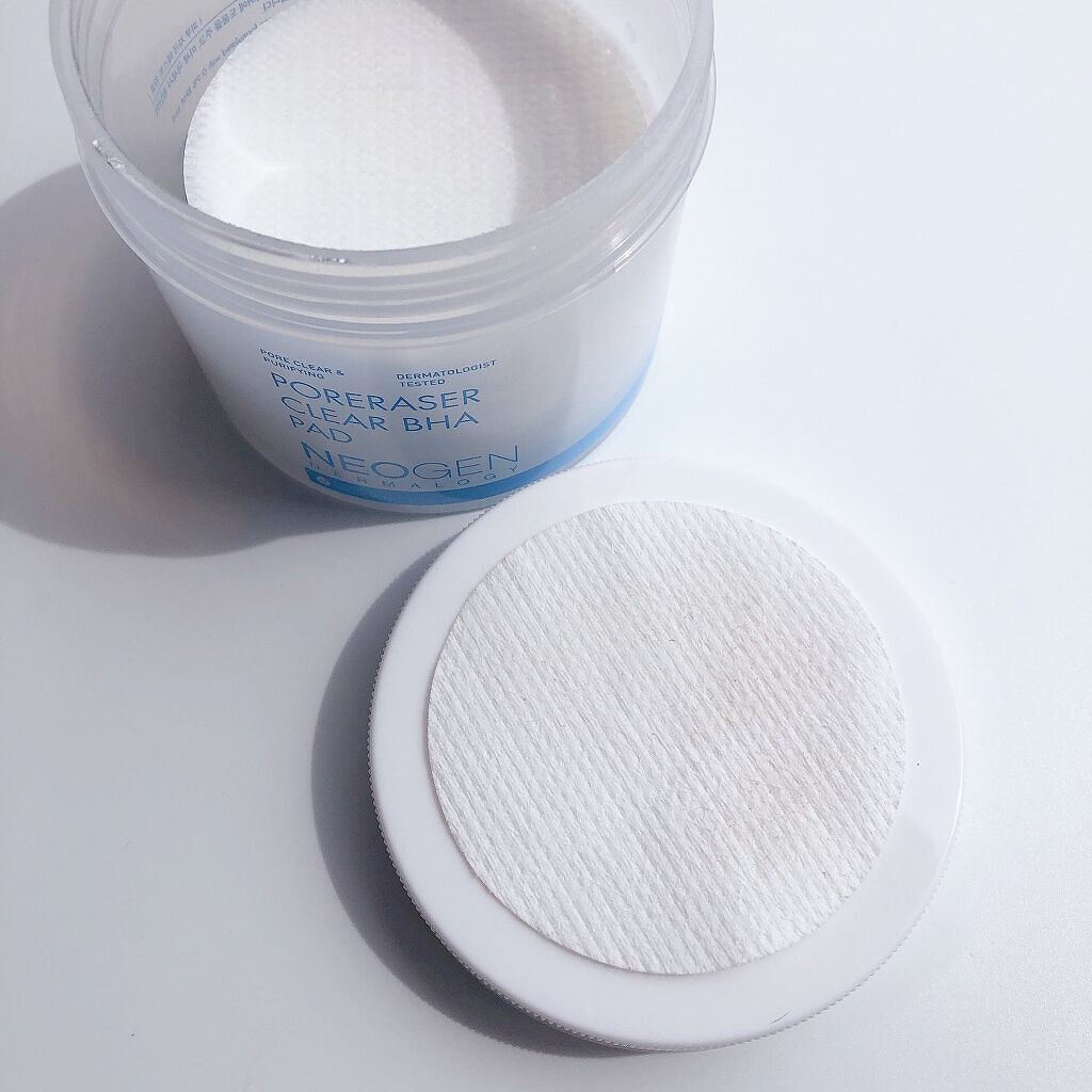 PORERASER CLEAR BHA PAD/NEOGEN/ピーリングを使ったクチコミ(5枚目)