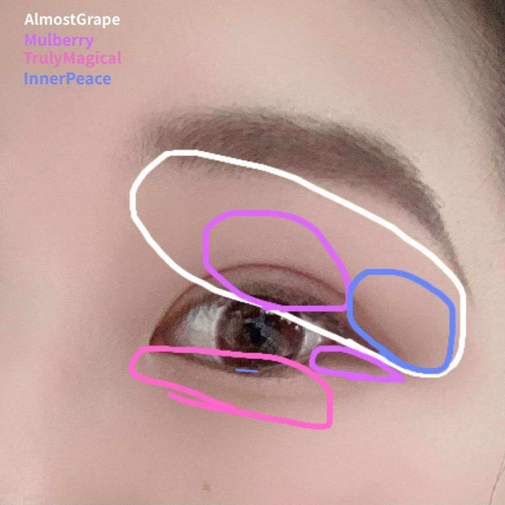 リアルクローズシャドウ/excel/アイシャドウパレットを使ったクチコミ（2枚目）