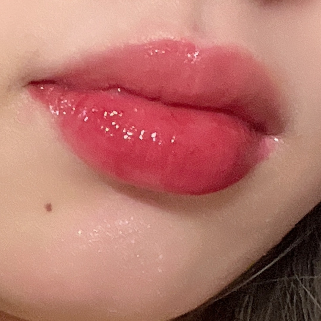 ジューシーリップティント/キャンメイク/口紅を使ったクチコミ（2枚目）