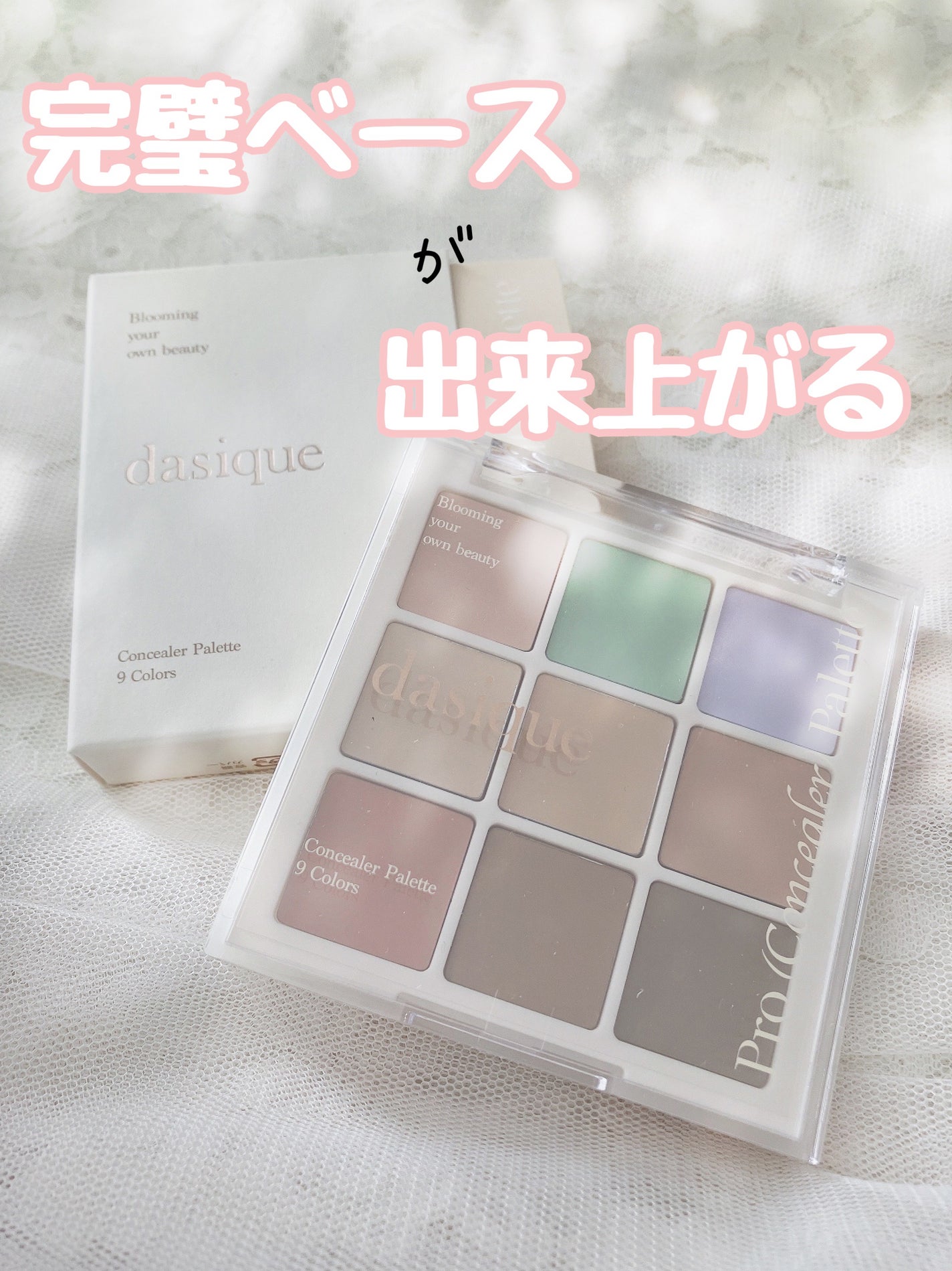 プロコンシーラーパレット/dasique/パレットコンシーラーを使ったクチコミ(1枚目)