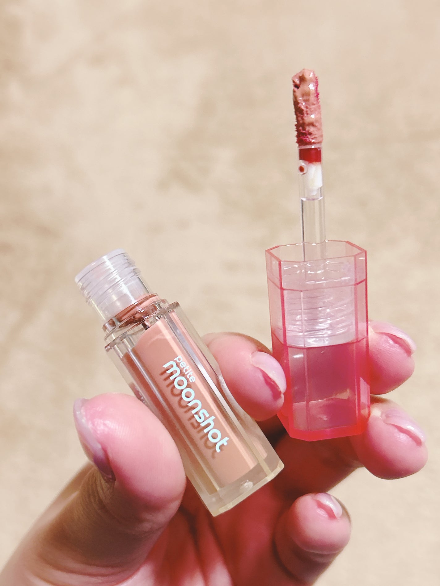 プチムーンショットジェリーグロウティント/moonshot/リップティントを使ったクチコミ(5枚目)