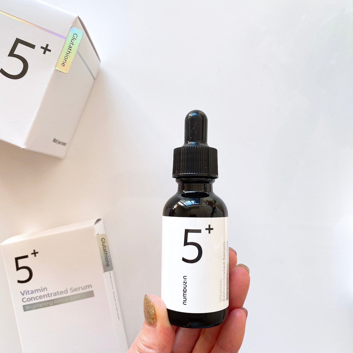 5番 白玉グルタチオンC美容液/numbuzin/美容液を使ったクチコミ(1枚目)