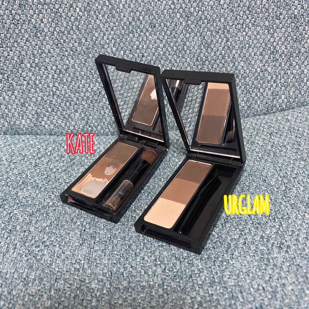 ケイト デザイニングアイブロウ3D/KATE/パウダーアイブロウを使ったクチコミ（2枚目）