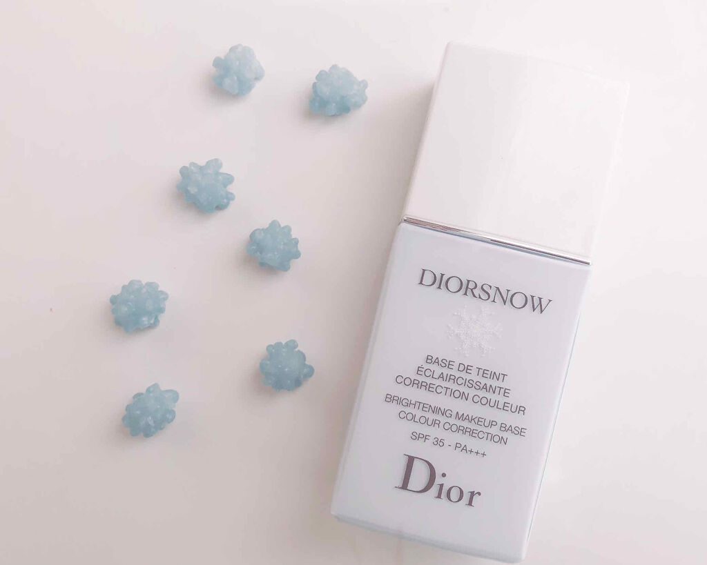 【旧】スノー メイクアップ ベース UV35 SPF35／PA+++/Dior/化粧下地を使ったクチコミ（1枚目）