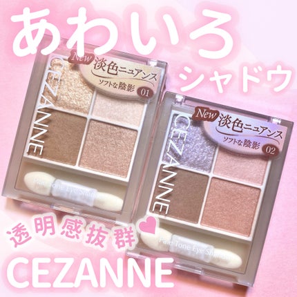ペールトーンアイシャドウ/CEZANNE/アイシャドウを使ったクチコミ(1枚目)
