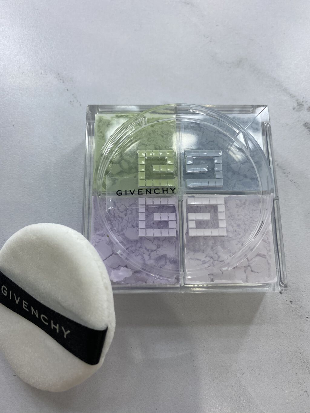 プリズム・リーブル No.1 パステル・シフォン(限定デザイン)/GIVENCHY/ルースパウダーを使ったクチコミ（2枚目）